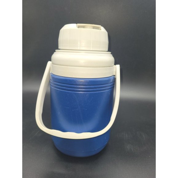 Coleman  1/3 GALLON Jug Cooler Water Ice Personal Size Thermos Insulated (Blue) - Picture 1 of 4